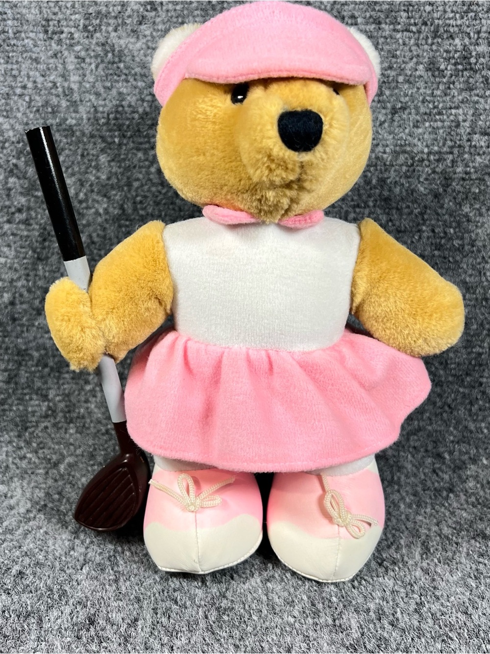 Vintage Dakin Lady Bear Golfer 1988